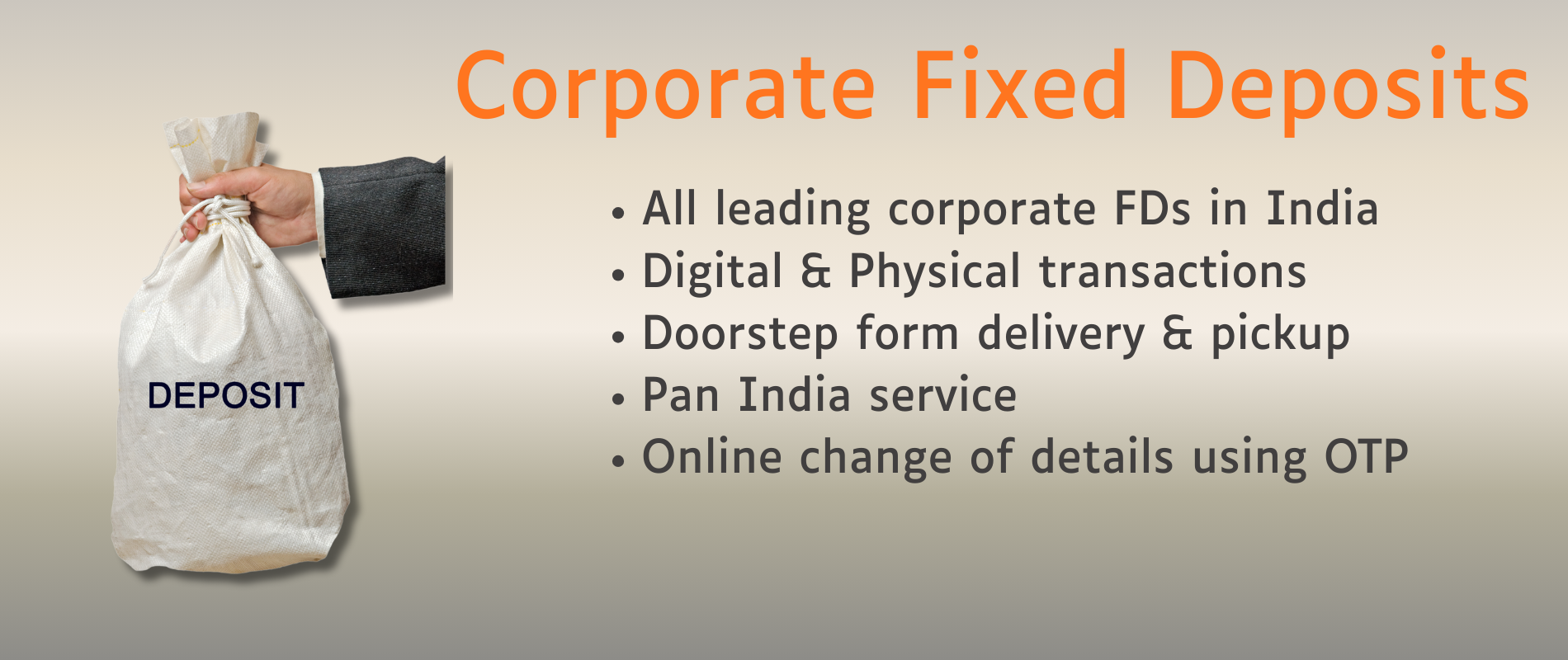 Corporate fixed deposits